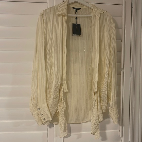 Massimo dutti off white shirt - Picture 5 of 6